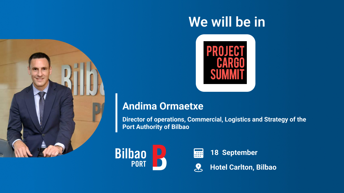 🔵 In September, we’re hosting the #ProjectCargoSummit2025.

🎙️ Our Director of Operations, Commerce, Logistics and Strategy will be taking part in the panel discussion on “Blueprint: Bilbao, green corridors and Spain's emerging port hubs”.
 
Come and learn more about the latest