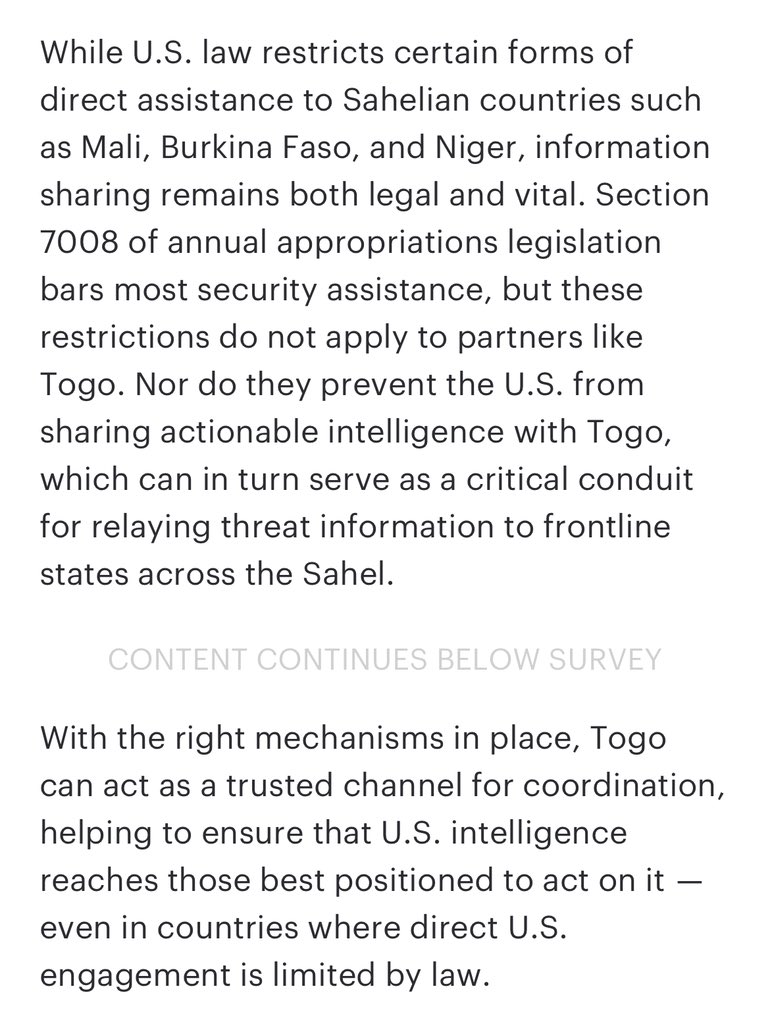 _stopdropnroll_'s tweet image. Togolese foreign minister pitches his country as a go-between for the US and AES, in an op-ed in US media thehill.com/opinion/nation…