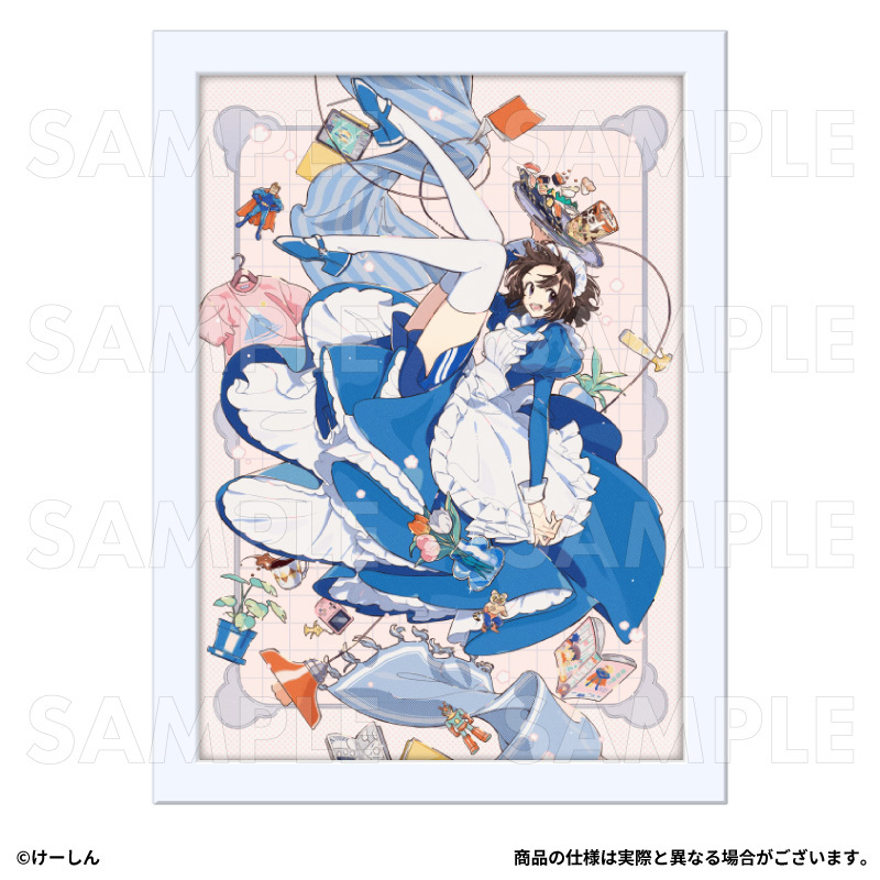 storeinfo_TEAM's tweet image. \予約受付中/
「けーしん画集 スキップするフリル」
【発売記念グッズ】
画集発売記念グッズが登場!
「高精細複製原画」はけーしん氏の直筆サイン入りも
ご用意しております✒️
8月17日(日)まで予約受付中🎀
▼詳細はこちら
team-ec.jp/other/products…
#けーしん
#ティームストア