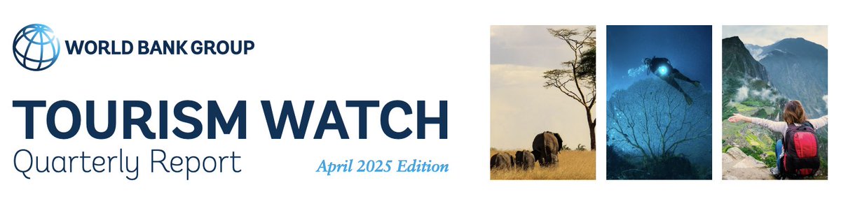 UNGlobalPulseUG's tweet image. #WeAreReading: World Bank Tourism Watch – April 2025 Edition
If global tourism can thrive in uncertain times, just imagine what smart actions—like combining infrastructure improvements, community skills, and tourism data—can do for places like Jinja or Fort Portal
Explore how…