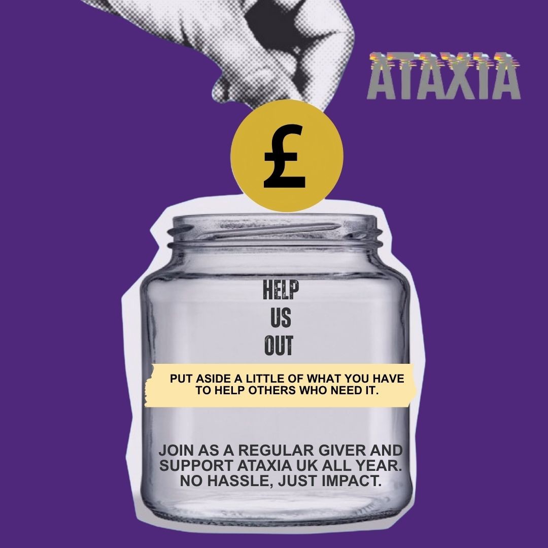 Ataxia UK (@ataxiauk) on Twitter photo Become a Regular Giver to Ataxia UK! 🌟 Your support helps the ataxia community all year without hassle. For info, contact fundraising@ataxia.org.uk or visit: ataxia.org.uk/donate-to-us/#… Become a Regular Giver to Ataxia UK! 🌟 Your support helps the ataxia community all year without hassle. For info, contact fundraising@ataxia.org.uk or visit: ataxia.org.uk/donate-to-us/#…