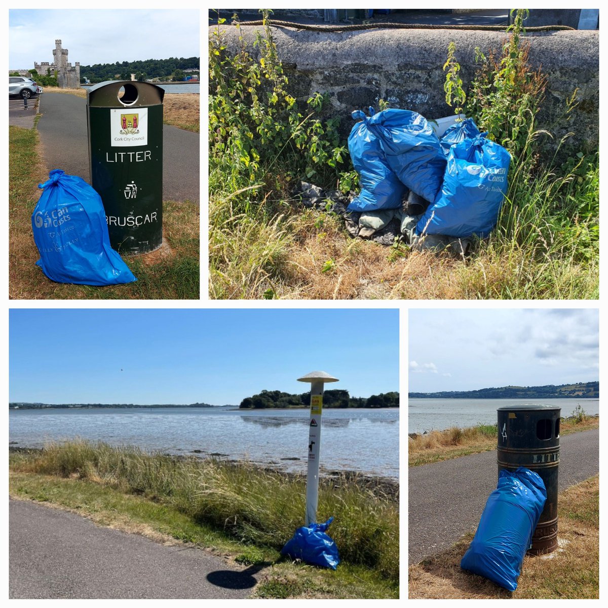 CleanCoasts's tweet image. A super effort from the Blackrock CleanUp Group ๐
10 volunteers and 11 bags of litter collected, all on one of the hottest days of the year!
Well done guys ๐
#CleanCoasts #VolunteerAppreciation
