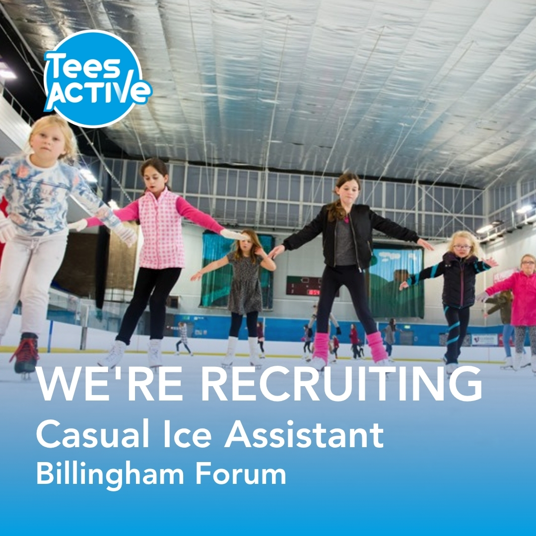 TeesActive's tweet image. 🚨 MULTIPLE POSITIONS AVAILABLE 🚨 We&apos;re hiring for two new roles at Billingham Forum Ice Arena 📍

Casual Leisure Assistant 🏊 &amp;amp; Casual Ice Assistant ⛸️

To find out more and to apply visit: teesactive.co.uk/career-opportu…