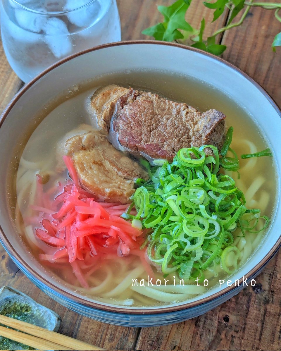 makorin_penko's tweet image. お肉とろとろ‼️ソーキそばどうですか？