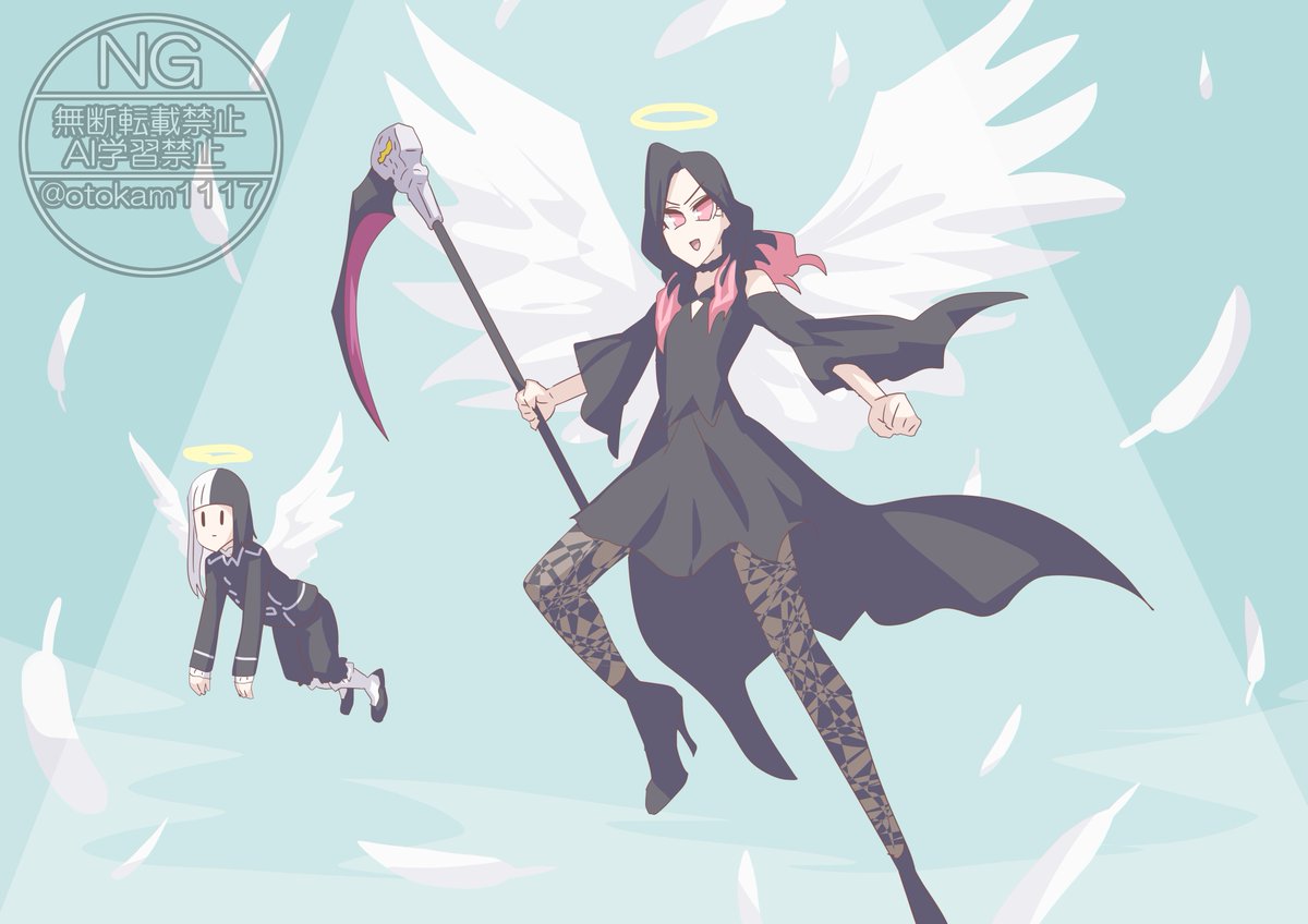 あの羽は天使になって復活する展開の前触れ 