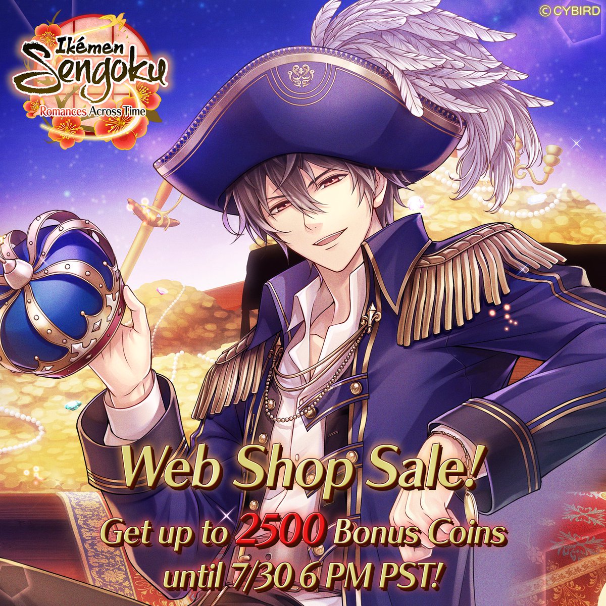 ikesen_en's tweet image. Summer heat getting you down?🥵🌡️
Cool off in the shade alongside your warlord with some sweet deals on Coins~🏝️🍹⛱️
Click the link below to access Coins for cheaper~👉🛍️
🚀Web Shop💎
sengoku-webshop.ikemen-series.com
#ikesen
#ikemensengoku
#otome