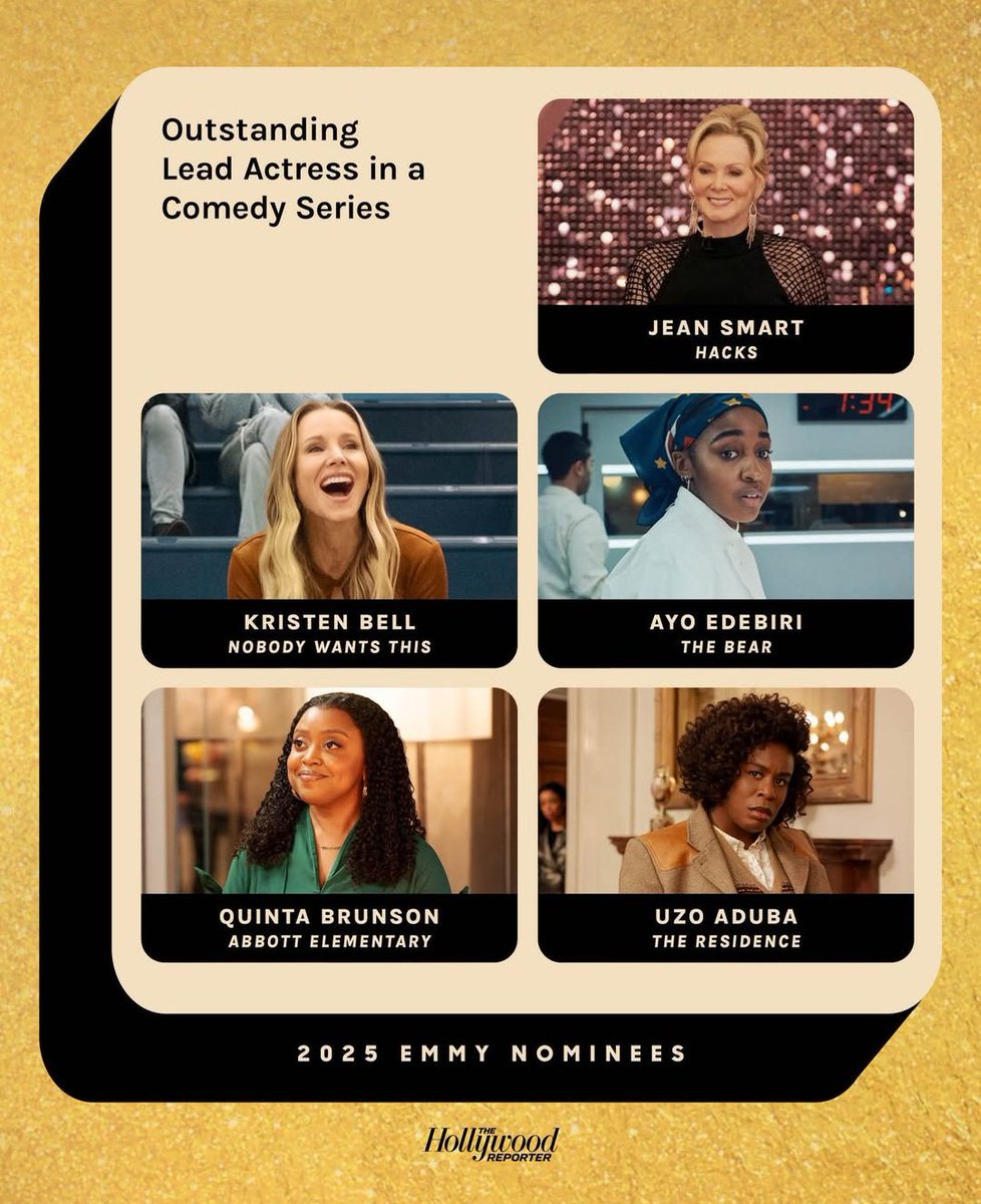 #AndTheEmmygoesto : 
PEDRO PASCAL🏆
JEREMY ALLEN WHITE🏆
BELLA RAMSEY🏆
AYO EDEBIRI🏆
These are my choices.