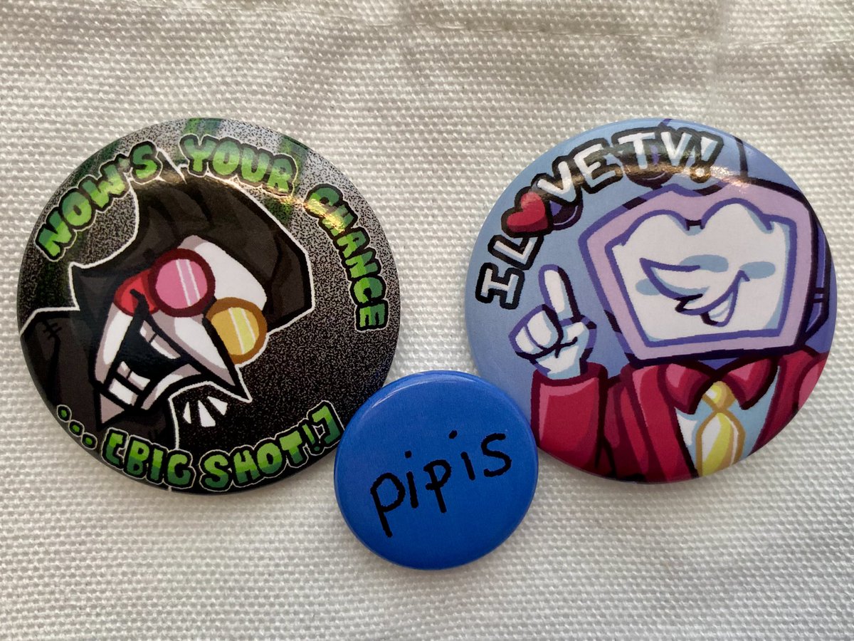 rat2two's tweet image. i’ve been making more deltarune things ………. im also designing more buttons and a print