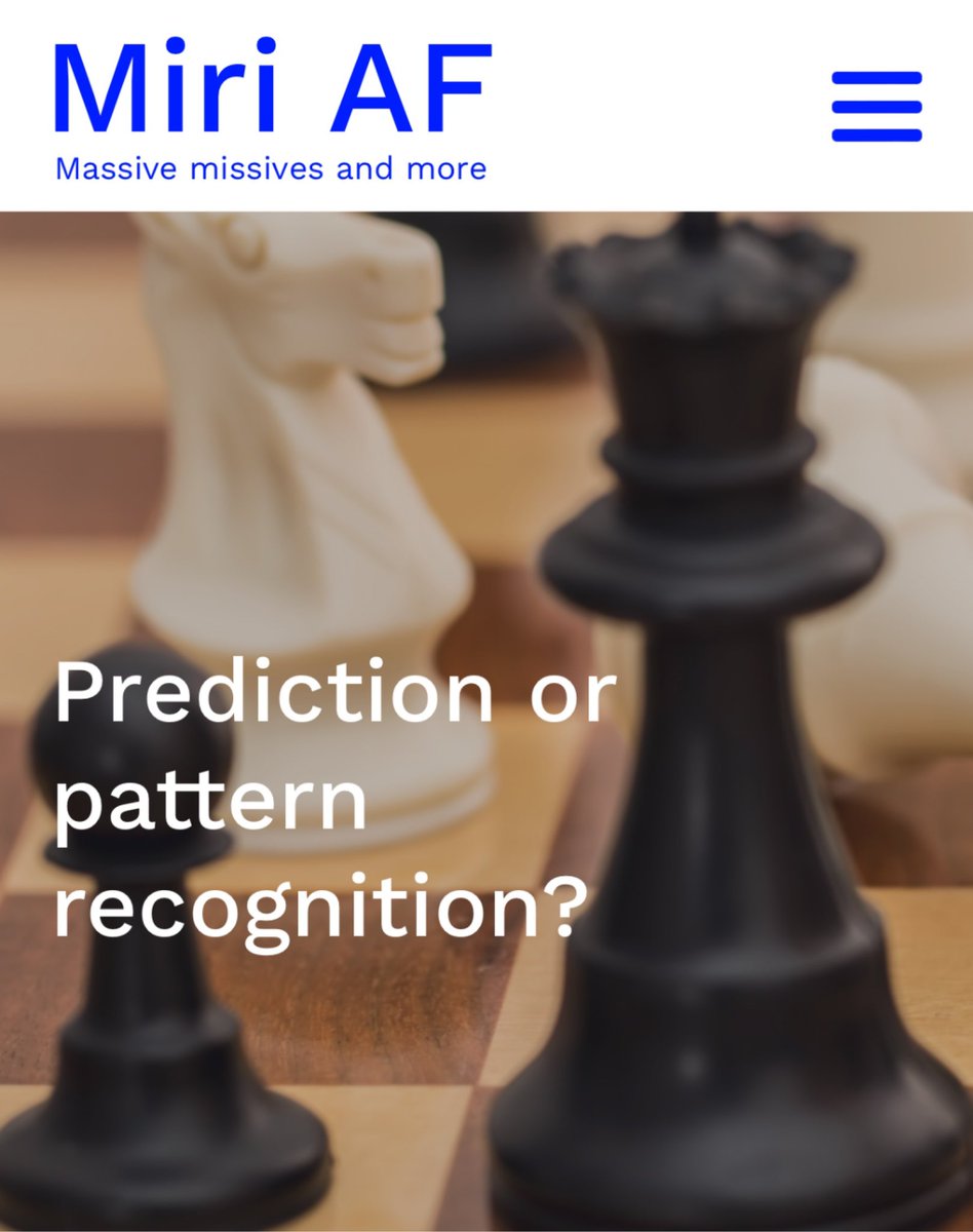 MattersInformed's tweet image. I’ve made a few accurate predictions about future events, leading inevitably to accusations that I’m “in on it”. I’m not, I simply possess the ability to recognise patterns & then logically extrapolate what comes next. We all possess this ability if we choose to use it… Link 👇