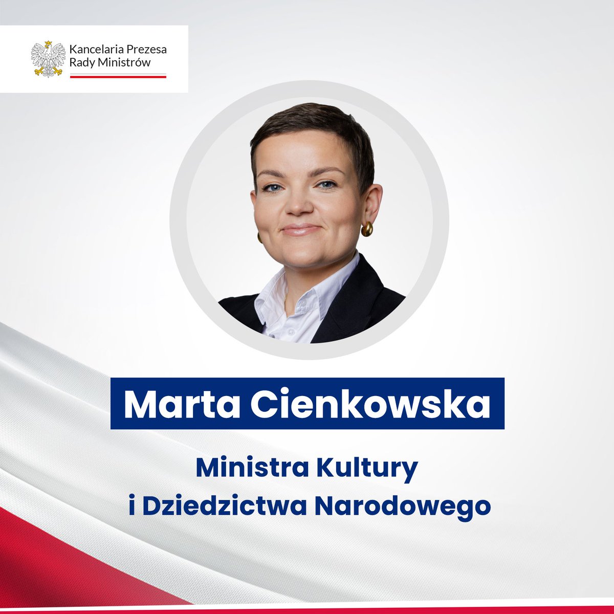 🔵 Ministra <a href="/kultura_gov_pl/">Ministerstwo Kultury i Dziedzictwa Narodowego</a>, <a href="/MartaCienkowska/">Marta Cienkowska</a> 🇵🇱