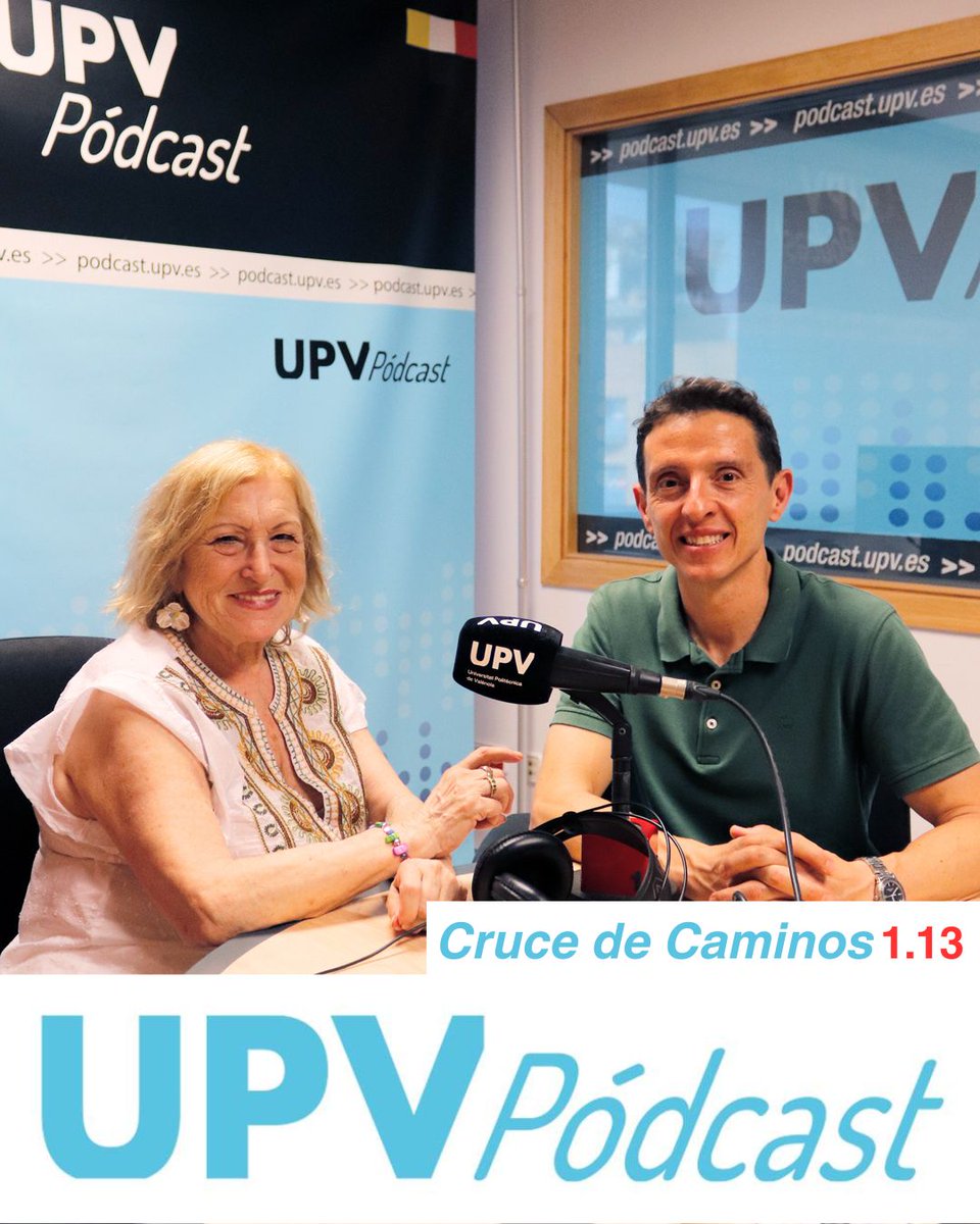 🚶🏻‍♀️ [CRUCE DE CAMINOS] 

Cerramos temporada con Diego Álvarez, profe de la <a href="/UPV/">Universitat Politècnica de València</a> y experto en comunicación.

Nos habla de:
📺 Formatos audiovisuales
🤖 Civil hackers
🧩 Pensamiento crítico
🎓 Y su curso en la Sénior: Claves de la comunicación mediática

🎙️ tinyurl.com/25x9srhh