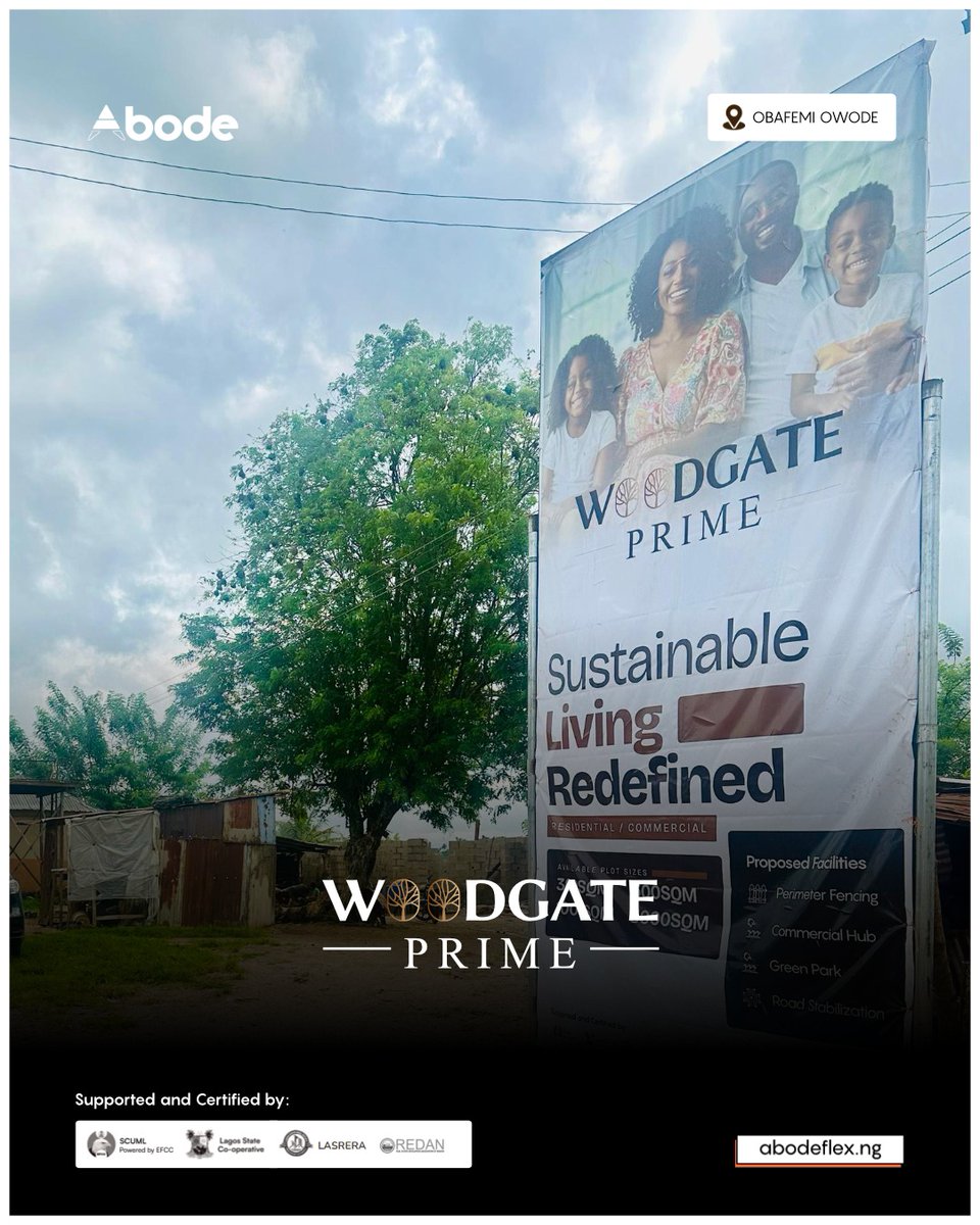 Realtor Seyisoft ๐ฅโค๐ณ๐ฌ (@seyisoft1) on Twitter photo LETโS TALK ABOUT WOODGATE PRIME ๐
You see that place people underrate? Thatโs exactly where smart investors cash out!
Woodgate Prime is: โ
Affordable
โ
Strategically located
โ
A hidden gem for business & investment
Donโt sleep on it โ key in now!
<a href="/AanuoluwapoAd17/">Aanu๐</a> <a href="/OgaDeeno/">แปษขแด Dแดแดษดแด</a> LETโS TALK ABOUT WOODGATE PRIME ๐
You see that place people underrate? Thatโs exactly where smart investors cash out!
Woodgate Prime is: โ
Affordable
โ
Strategically located
โ
A hidden gem for business & investment
Donโt sleep on it โ key in now!
<a href="/AanuoluwapoAd17/">Aanu๐</a> <a href="/OgaDeeno/">แปษขแด Dแดแดษดแด</a>
