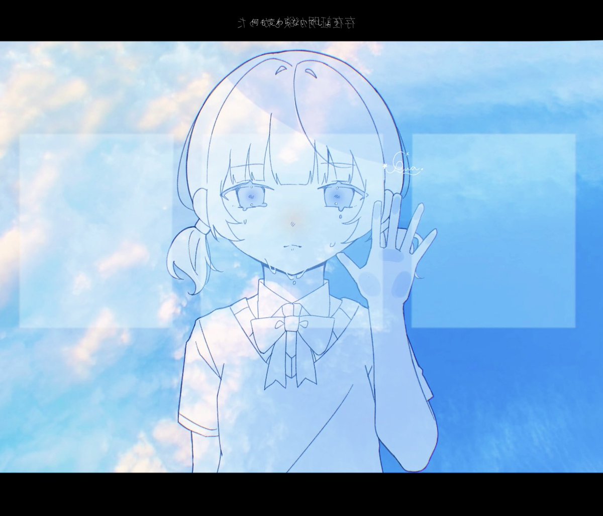 if_Alb1leo7's tweet image. たとえ私という存在が消えたとしても
 #イラスト