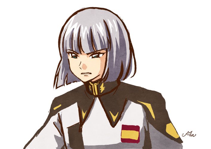 majomar_a's tweet image. 今月描いていた版権キャラらくがき×３＋α

イザーク（ガンダムSEED DESTINY）、デルウハ殿（Thisコミュニケーション）、百野栞ちゃん（11eyes）、ピンク髪女子高生（OC）

#イラスト #illustration