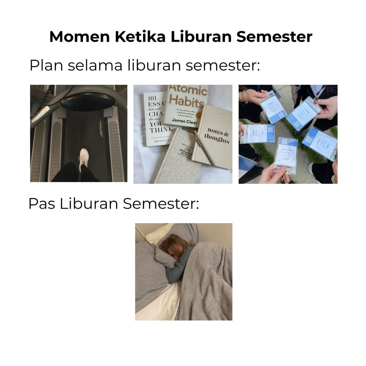 ikammafebugm's tweet photo. Udah buat rencana kegiatan produktif selama liburan, ehh... ujung-ujungnya malah tidur #libursemester #kuliah #produktif #mahasiswa https://t.co/MHxqgCaKEd