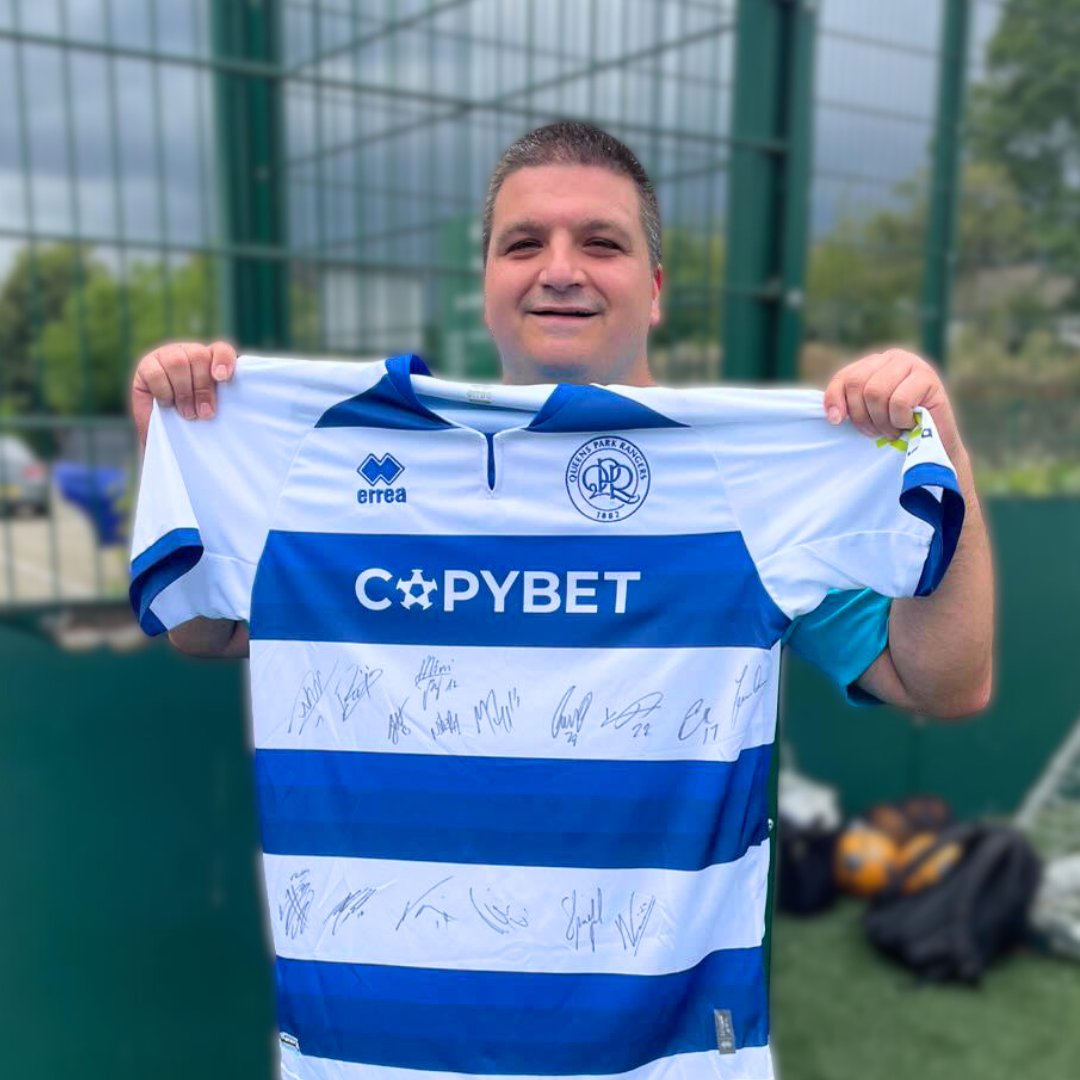 Give it up for the VIG (Very Important Goalie) ⚽️ Meet Eddy - goalkeeper extraordinaire and our Player of the Match at our <a href="/QPR/">QPR FC</a> tournament!
 
This week he was awarded with a signed QPR shirt for his fantastic saves during our training sessions earlier this year. Well deserved! 🏆