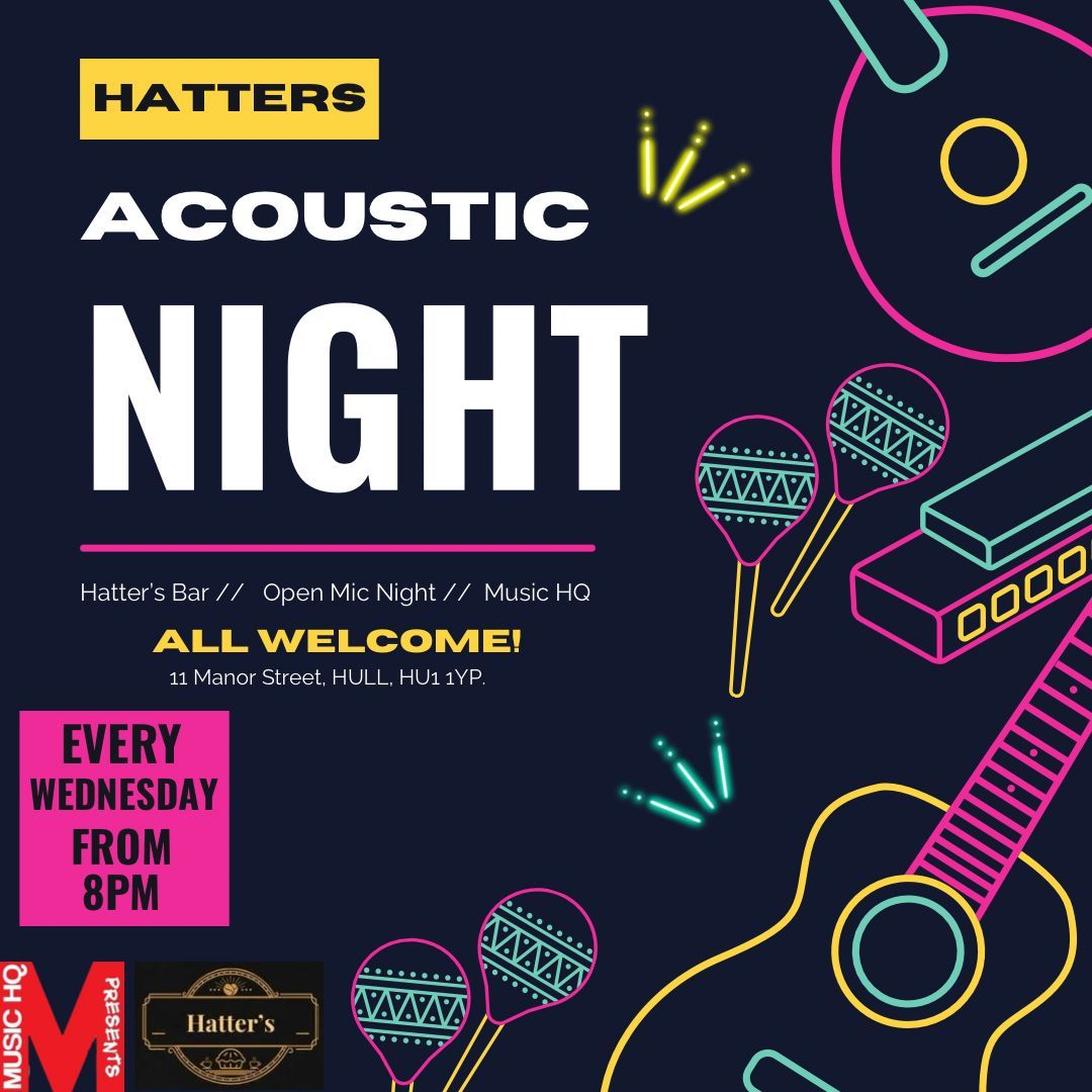 Darren Bunting (@musichqhull) on Twitter photo Tonight its Acoustic Wonderland at Mad Hatter Cafe Bar in Hull's Old Town, open mic from 8pm, special guests Curtis & Mcleod & Kaya from 9pm. All abilities & genres welcome <a href="/livemusicinhull/">Live Music In Hull</a> <a href="/gr8musicvenues/">gr8MusicVenues</a> <a href="/bbcburnsy/">David Burns</a> <a href="/VisitHullEvents/">VisitHullEvents</a> <a href="/VHEY_UK/">Visit Hull & East Yorkshire</a> <a href="/VisitHull/">Visit Hull</a> Tonight its Acoustic Wonderland at Mad Hatter Cafe Bar in Hull's Old Town, open mic from 8pm, special guests Curtis & Mcleod & Kaya from 9pm. All abilities & genres welcome <a href="/livemusicinhull/">Live Music In Hull</a> <a href="/gr8musicvenues/">gr8MusicVenues</a> <a href="/bbcburnsy/">David Burns</a> <a href="/VisitHullEvents/">VisitHullEvents</a> <a href="/VHEY_UK/">Visit Hull & East Yorkshire</a> <a href="/VisitHull/">Visit Hull</a>