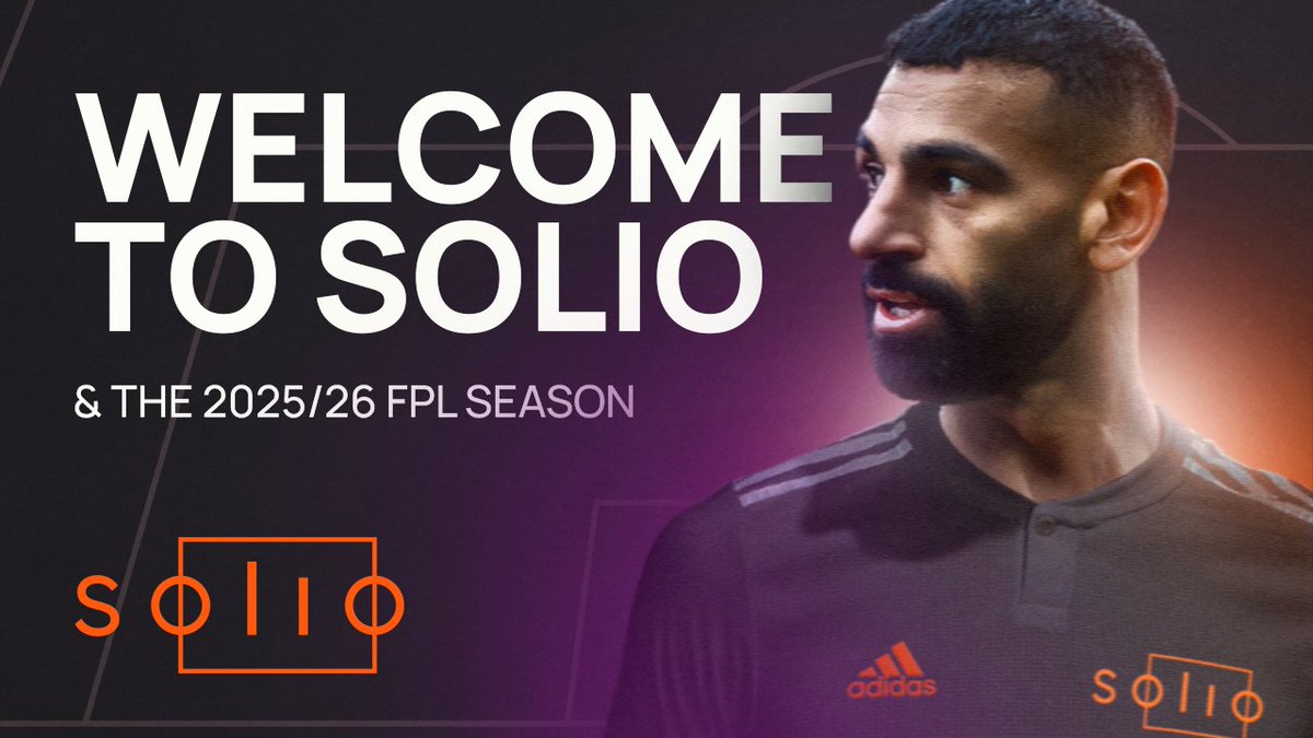 SolioAnalytics's tweet photo. Welcome to Solio and the 2025/26 FPL season

Here it is, our first ever video. Join @Pras_fpl  and @FPL_Spaceman as they talk briefly about Solio and mostly about the upcoming #FPL season. Hope you like it! https://t.co/xCpw6ADFSj