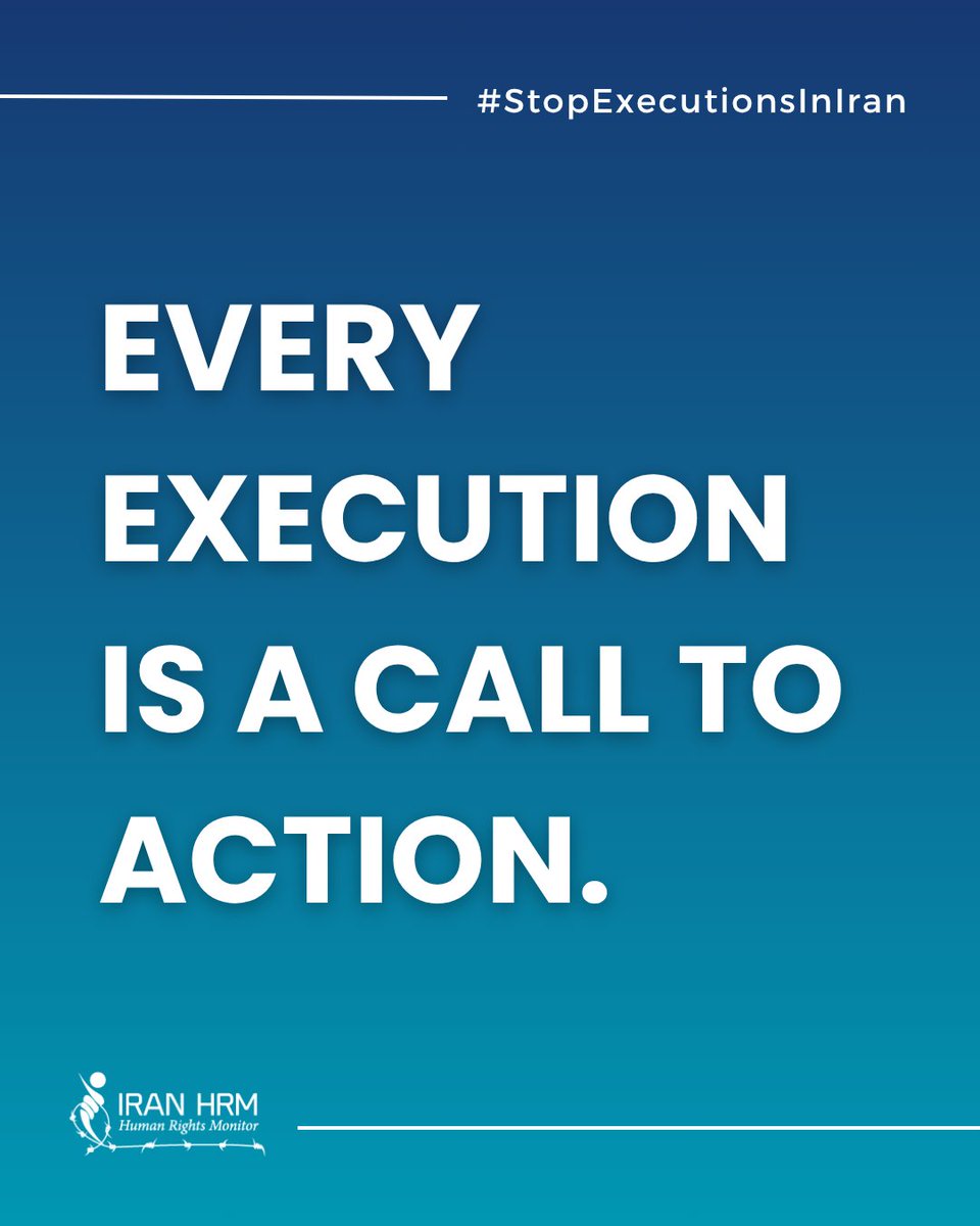 IranHrm's tweet image. Every execution is a call to action.
Every execution is a call to action.
Every execution is a call to action.
Every execution is a call to action.
Every execution is a call to action.
#StopExecutionsinIran