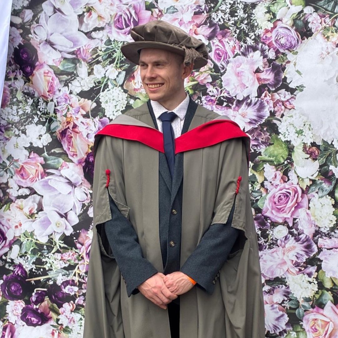 AgriSoundTech's tweet image. ๐ Big congrats to Dr David Geary on earning his PhD! Your brilliance and dedication are shaping the future of ecological technology innovation. We're proud to have you on Team AgriSound! ๐ฑ๐ #PhD #PollinationTech #AgriSound