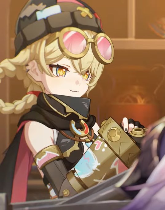 dailynxdkrai's tweet image. Btw not many people are talking about Jahoda but I like her design. She's expected to be a 4-star Pyro character. I hope she turns out to be an off-field Pyro unit.
#GenshinImpact #Jahoda #NodKrai
