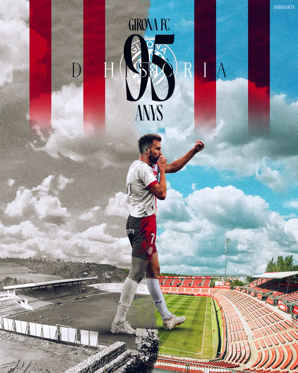 CristhianStuani's tweet image. Feliç aniversari 🥂
95 anys d’història
T’estimo @gironafc ❤️