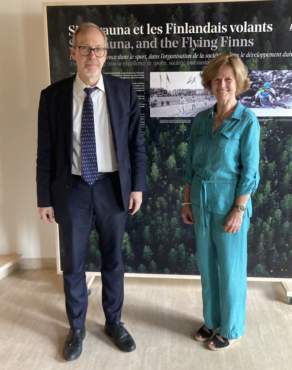 BusinessatOECD's tweet image. 🤝 Today, our Executive Director Hanni Rosenbaum was delighted to meet with @Ulkoministerio & @FinlandOECD’s Ambassador @vaaranpa.
We look forward to close cooperation as @FinGovernment prepares to chair next year’s #OECDministerial Council Meeting, alongside our member…