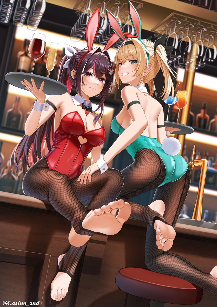 バニーあずいろ！
#AZKiART #いろはにも絵を