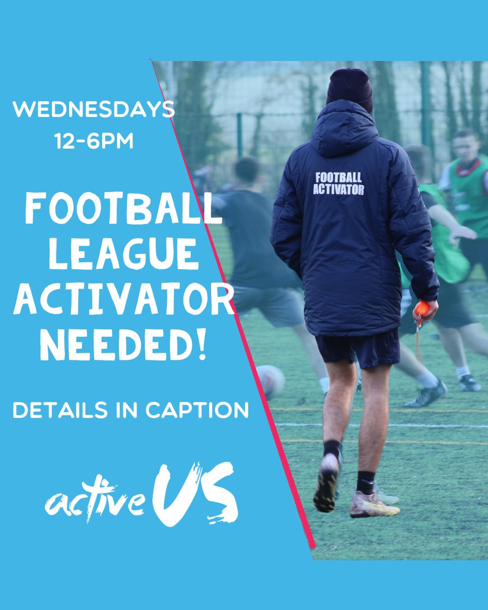 ⚽ Love football? We're hiring a Football League Activator!
 📍 Wednesdays, 12–6PM
 🙌 Run &amp; ref 8-a-side matches
 🎓 Student role w/ training provided
 📅 Deadline: July 29, 2025
Apply 👉 jobs.sussex.ac.uk/job/dad4a039-2…
#ActiveUs #StudentFootball #ActivatorTeam