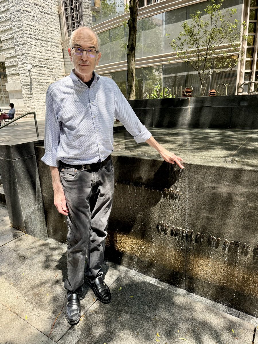 SkrticX's tweet image. Caught up with legendary Cleveland storyteller David C. Barnett—better known as DCB. We took this photo in the Eastman Reading Garden at @Cleveland_PL, where he once worked as a young man. After 27 years at @Ideastream, his voice still echoes through the city.