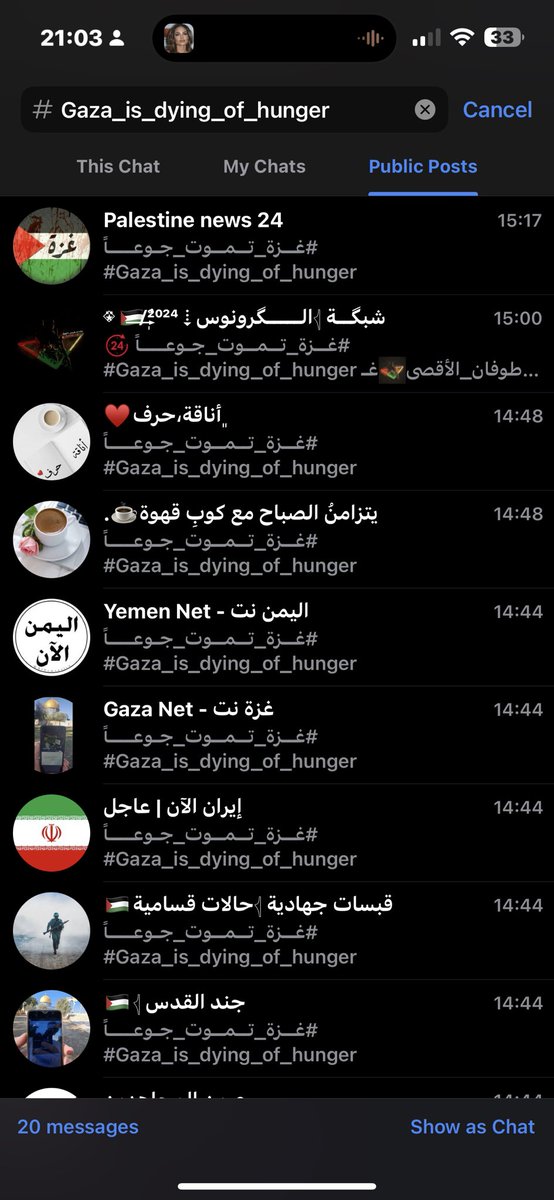 MummyisT's tweet image. Why three days ago did I witness a Gazan telegram channel activate the new round of famine stories?
#Theyactivatedthehashtagagain
Why since then has it been constant famine propaganda
Who activated the call?
Where else is the call activated?
How do global media work with…