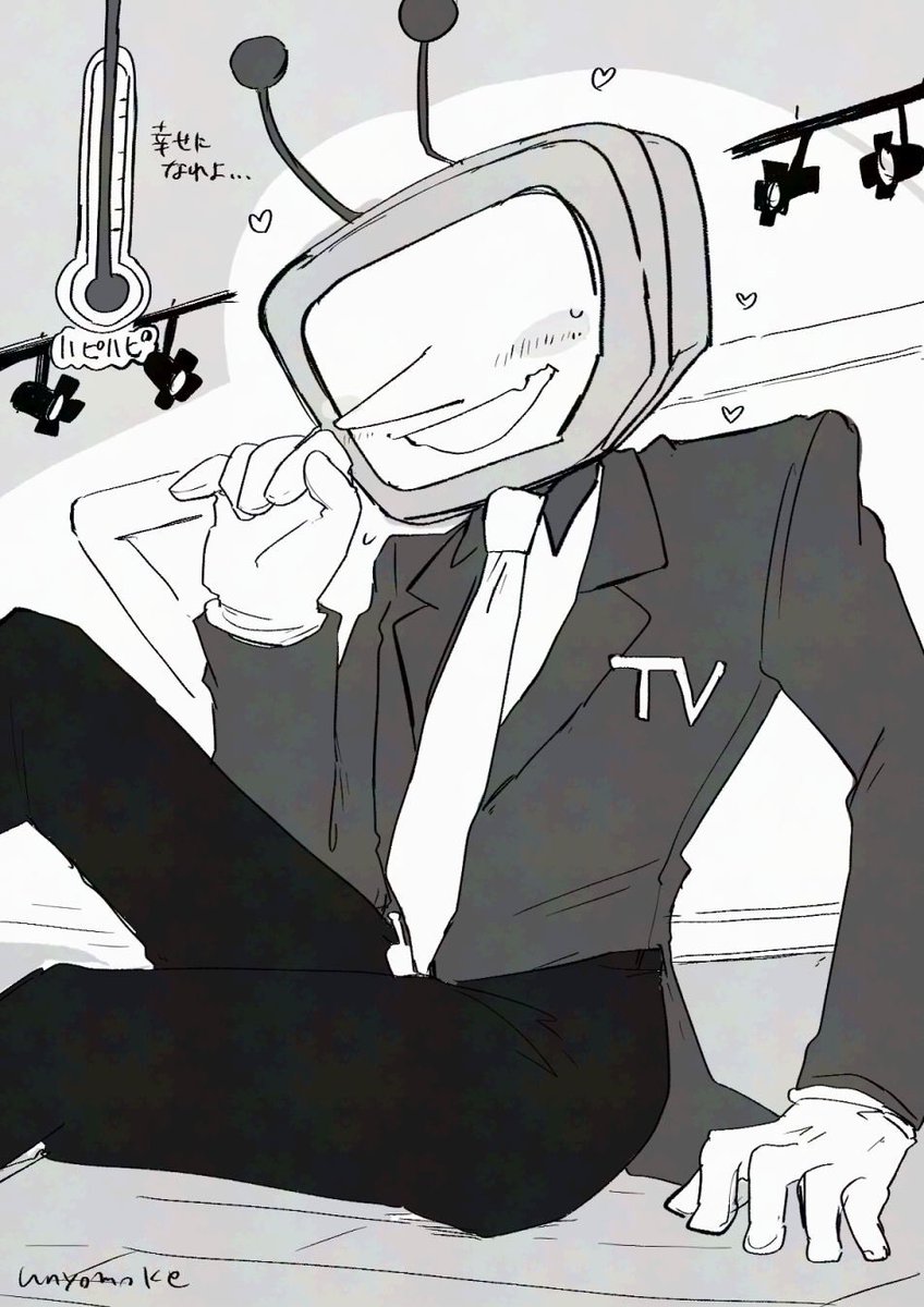 unyomoke's tweet image. 可愛いブラウン管。。。📺💕