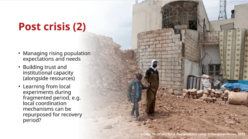 ReBUILDRPC's tweet image. If you missed @sophie_witter at @healtheconomics present 'Strengthening health financing in complex humanitarian contexts: analysis from Northwest Syria and its implications for other disrupted contexts' you'll find the slides here... rebuildconsortium.com/resources/heal…