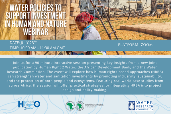 AWFbroadcast's tweet image. Happening now: @AfDB_Group's webinar on human rights-based approaches and strategies for investments in #water and #sanitation. Jon here: afdb.zoom.us/webinar/regist…
