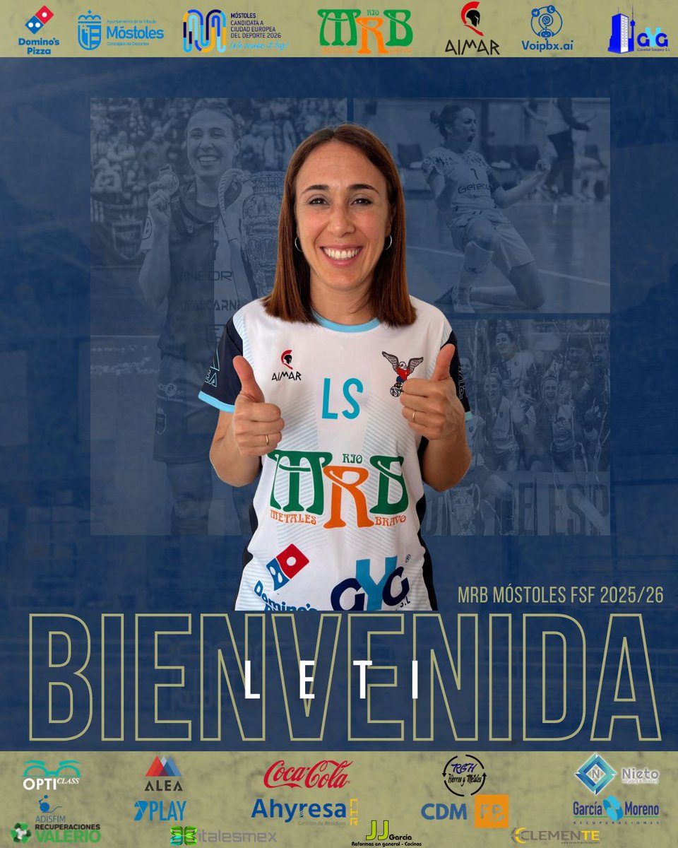 LETI, LA GUINDA DEL NUEVO PROYECTO

Leti Sánchez, leyenda del futsal, formará parte del cuerpo técnico del primer equipo.

Entre sus funciones, destacará el trabajo individualizado con las jugadoras para mejorar su rendimiento competitivo.

¿Preparada para #VolverALoGrande, Leti?
