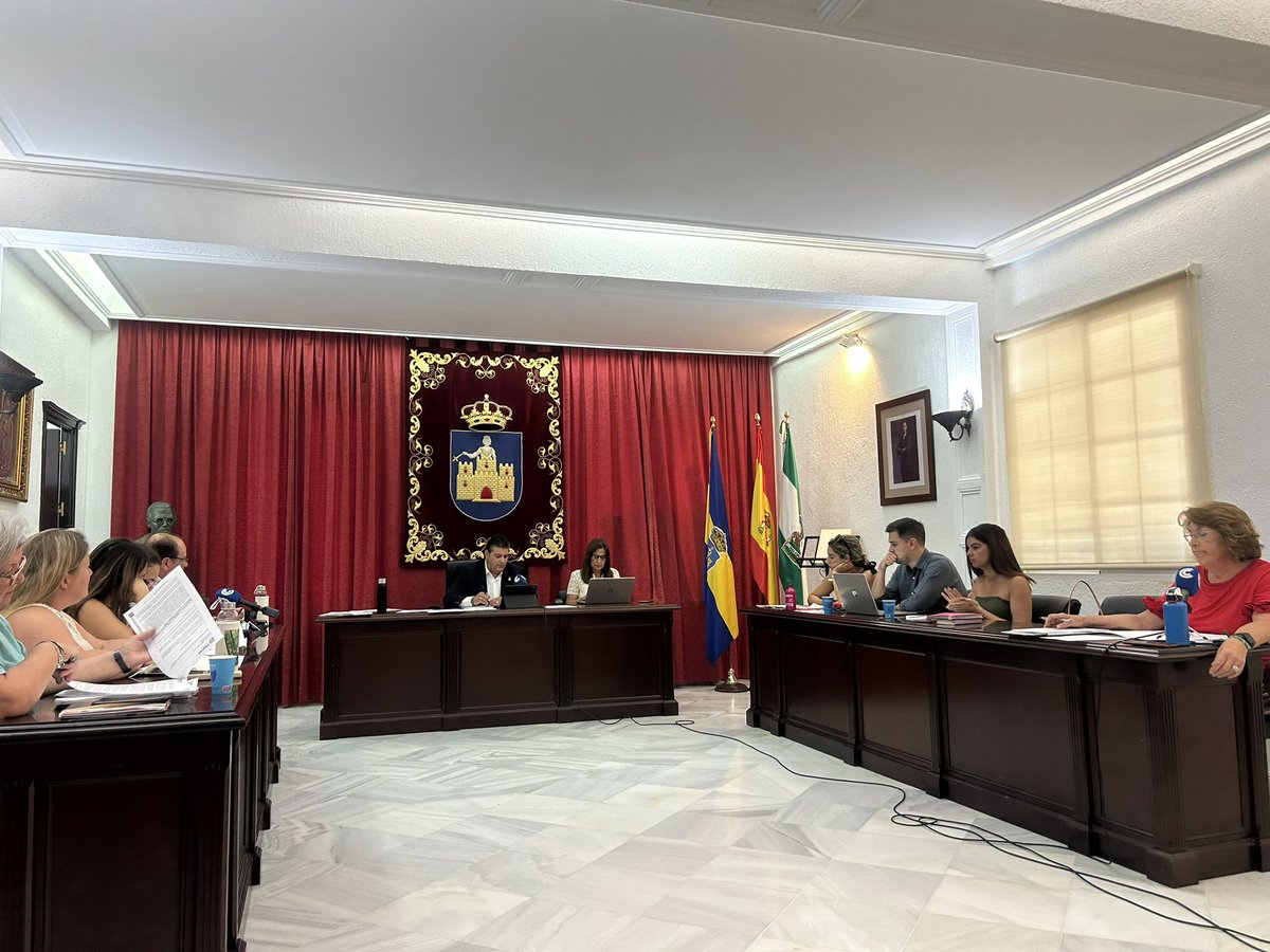 Comienza el pleno ordinario del mes de julio de #Villarrasa