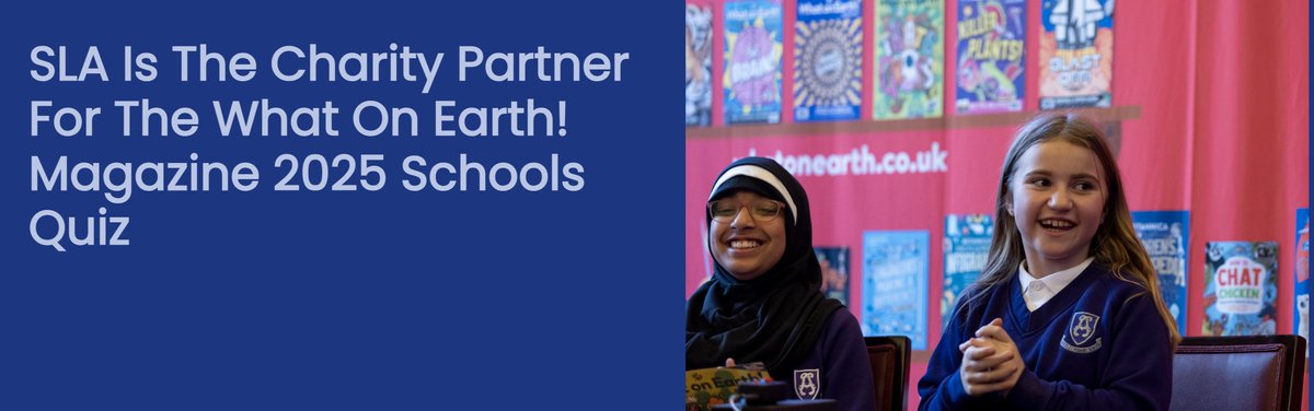 What on Earth! Magazine (@whatonearth_mag) on Twitter photo Weโre thrilled to share that the <a href="/uksla/">School Library Association (SLA)</a> is our official charity partner for the 2025 What on Earth! National Schools Quiz!
Weโll be making a donation to the SLA for every member school that subscribes to What on Earth! Magazine and takes part in the 2025 quiz. Plus, member Weโre thrilled to share that the <a href="/uksla/">School Library Association (SLA)</a> is our official charity partner for the 2025 What on Earth! National Schools Quiz!
Weโll be making a donation to the SLA for every member school that subscribes to What on Earth! Magazine and takes part in the 2025 quiz. Plus, member