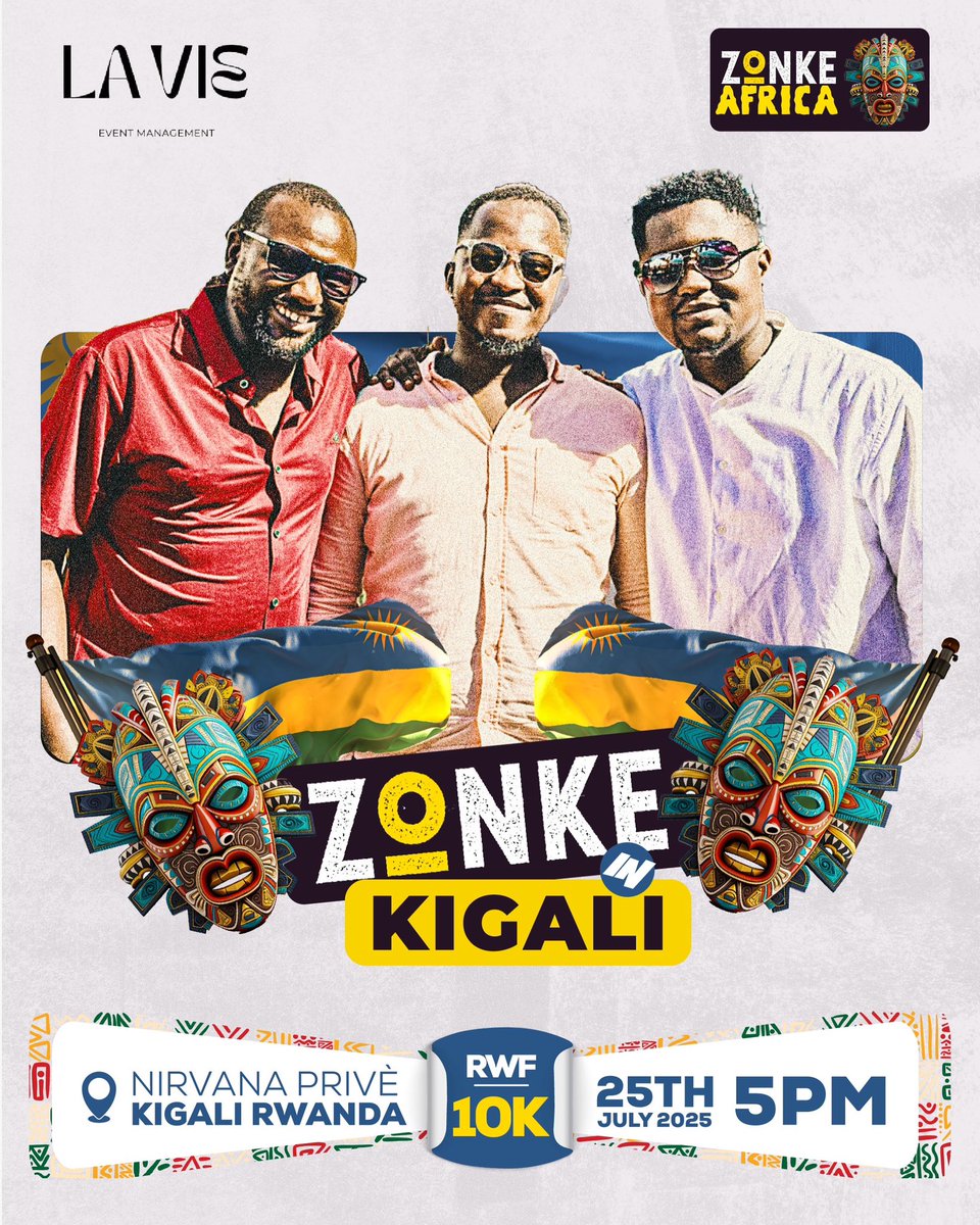 conradgoodmanK's tweet image. Hello Kigali,
We are 2 sleeps away from #ZonkeKigali
Get your tickets here: lavieeventmanagement.sinc.events/zonke-in-k-902
Sagala sawulidde