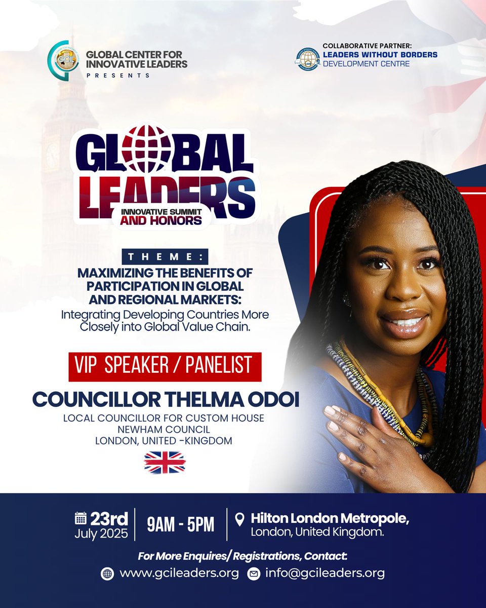 It’s happening today!!

I'm thrilled to be speaking on INCLUSIVE GROWTH: Empowering Women and Rural Communities in Global Trade 

If you know me, you know inclusion is at the heart of everything I do. Let’s make trade work for everyone! 

#InclusiveGrowth #GlobalTrade