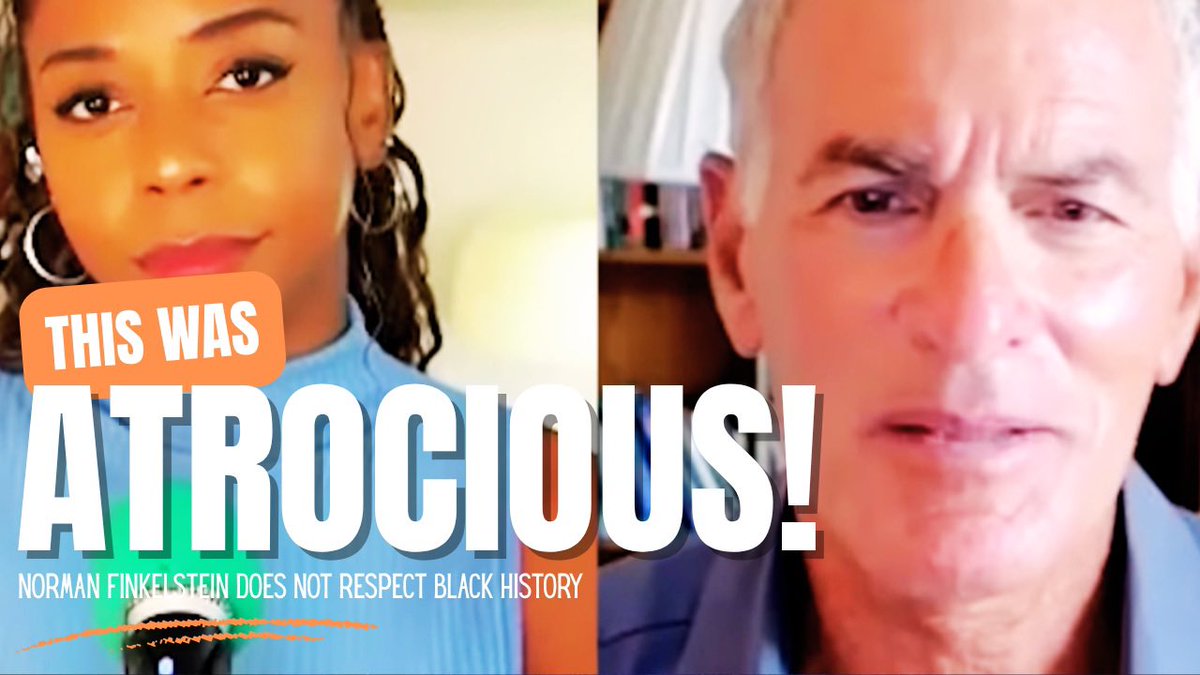 IMIXWHATILIKE's tweet image. Norman Finkelstein's Bad Faith Engagement with Black Studies and History youtu.be/dnuP_4nVtMo?si…