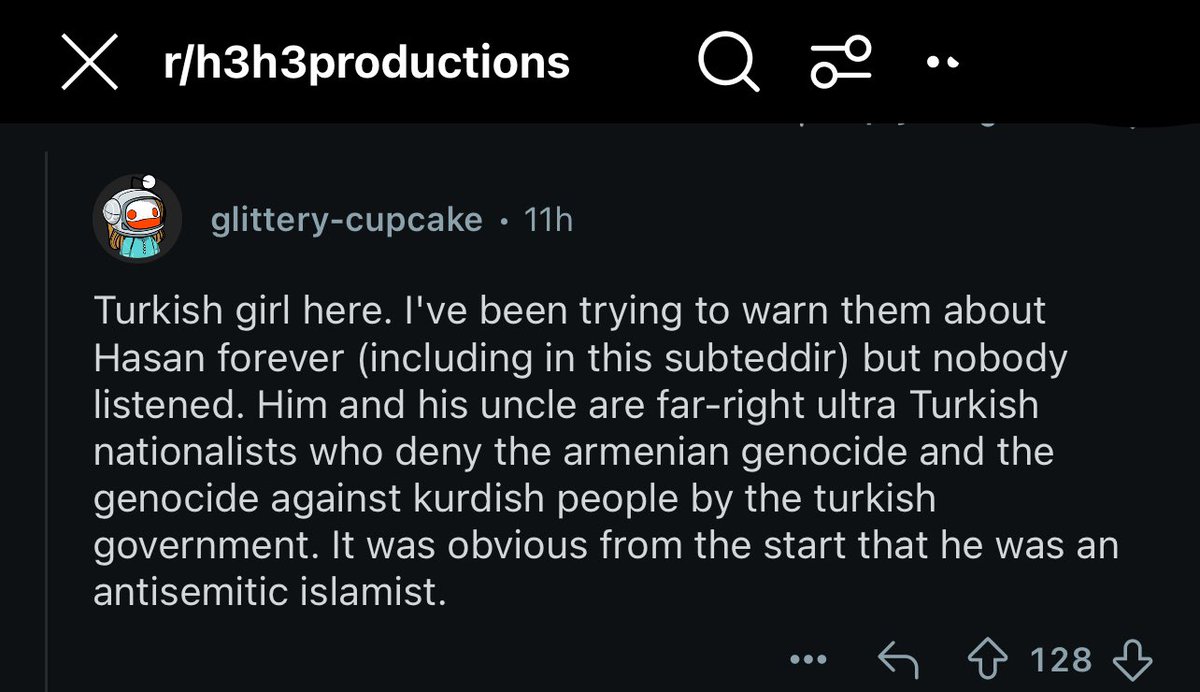 weare_138's tweet image. More Islamophobia and blatant lies coming from H3 fans. Literally no different from MAGA.