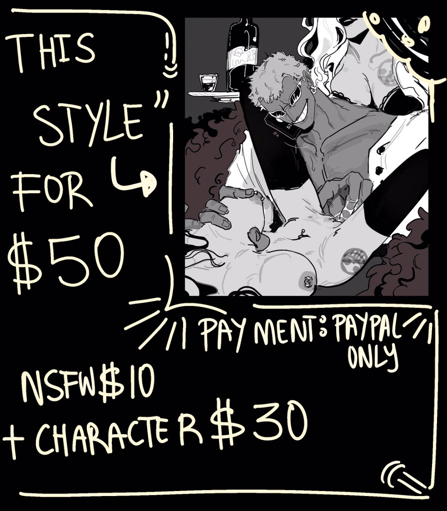 💊COMMISSION OPEN AGAIN tweet media