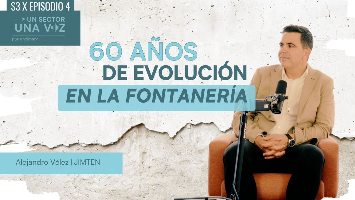 ¿Qué tienen en común el plástico, la sostenibilidad y la digitalización?

Alejandro Vélez (Jimten) lo explica en este episodio sobre evolución y futuro del sector.

🎧 Escúchalo completo:
YouTube: youtu.be/wMRQCZIykH8
Spotify: open.spotify.com/episode/1Y7ll9…
Ivoox: