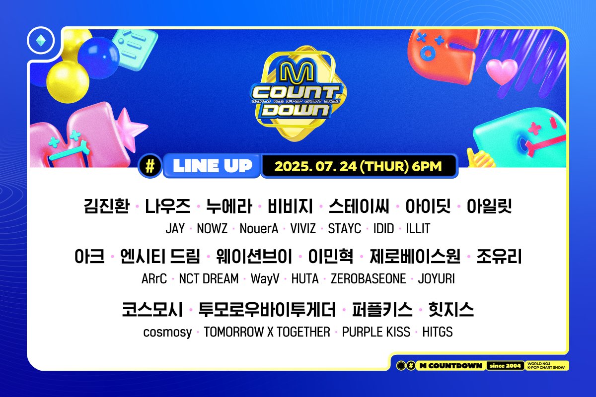 M COUNTDOWN tweet media