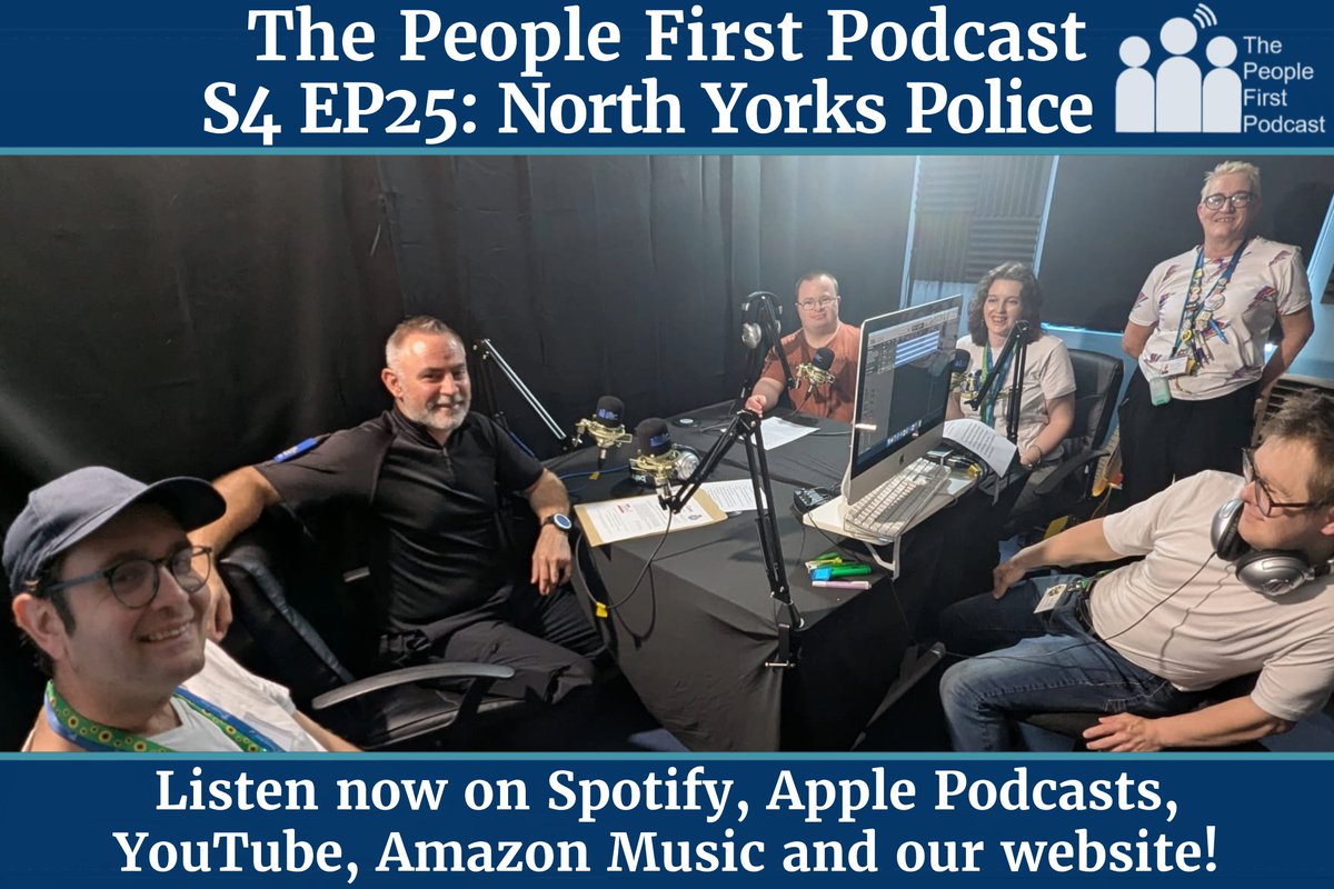 ‼️<a href="/PfkcR/">People First Keighley & Craven</a> Podcast S4EP25‼️

Today we are speaking to <a href="/NYorksPolice/">North Yorkshire Police</a> Community Support Officer Justin! We learnt about the We Care scheme for disabled people, his work in the police, and what the Hate Crime team does!

We hope you enjoy the show.

Listen now: podfollow.com/the-people-fir…