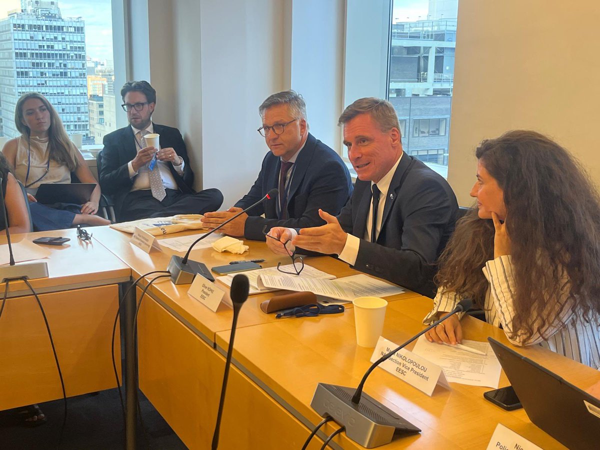 EESC_President's tweet image. At #HLPF2025, we teamed up with @Europarl_EN to put youth at the heart of the global sustainable development agenda.
Young people are leading change, driving innovation & demanding accountability.
Their voices must be heard, at every level of decision-making.
#Youth2030