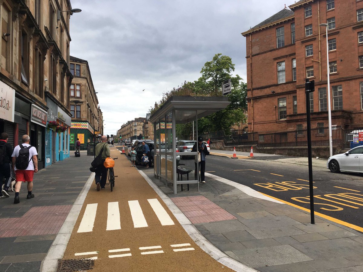 GlasgowCC's tweet image. The public realm improvements on the southern half of #ByresRoad have been successful, with retail unit vacancies below pre-pandemic levels and a far more attractive environment there, and work on the northern half will begin next month.
More info 👉 ow.ly/aMGH50WtNU4