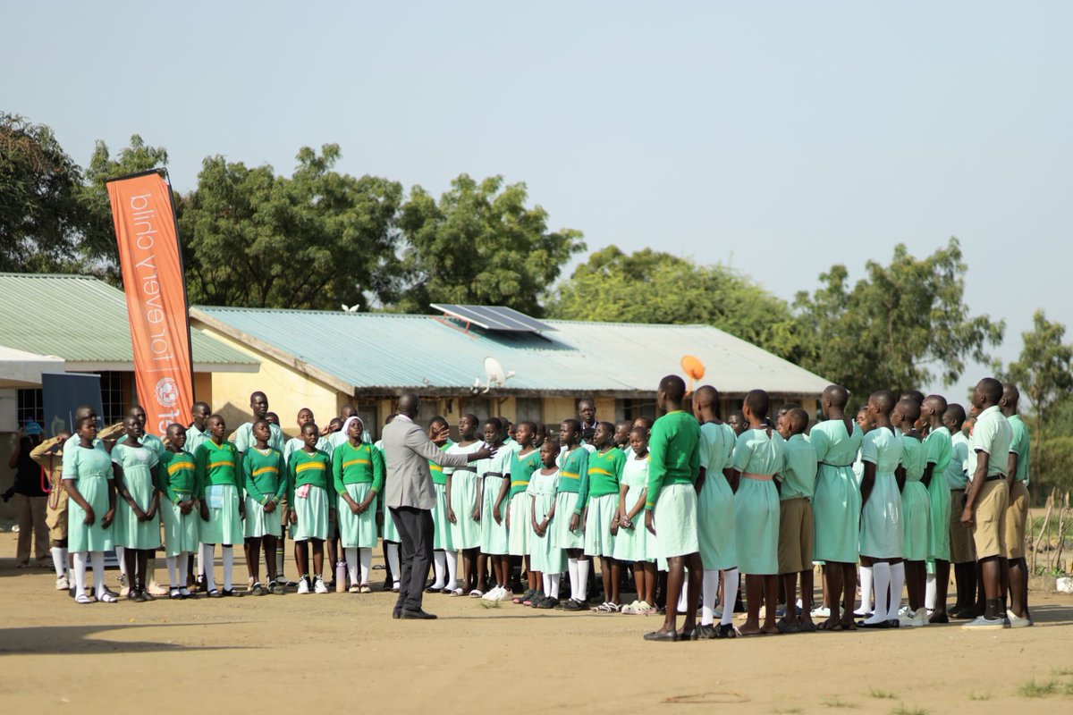 IrlEmbUganda's tweet image. Great celebrations at Kasimeri PS in Moroto as @IEAmbUganda commissions the newly constructed and fully furnished classroom blocks in Primary Schools in Moroto, Abim, Karenga, Nabilatuk and Amudat districts in Karamoja. #Ireland in partnership with @UNICEFUganda @Educ_SportsUg
