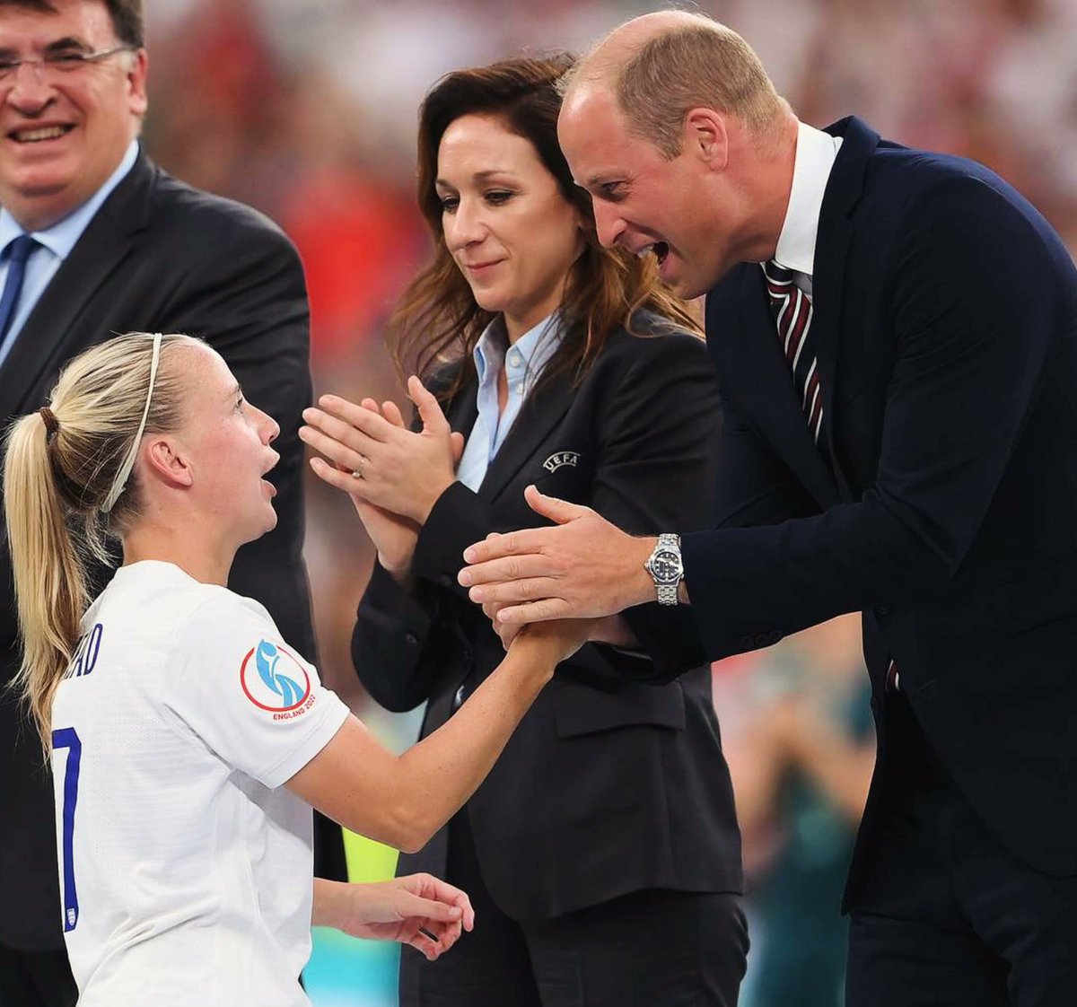 BillyDouglass7's tweet image. The #PrinceofWales as Patron of the Football Association will travel to Switzerland on Sunday to watch England compete in the Euros 2025 final. I can't wait!鈿斤笍馃檶鉂わ笍#PrinceWilliam