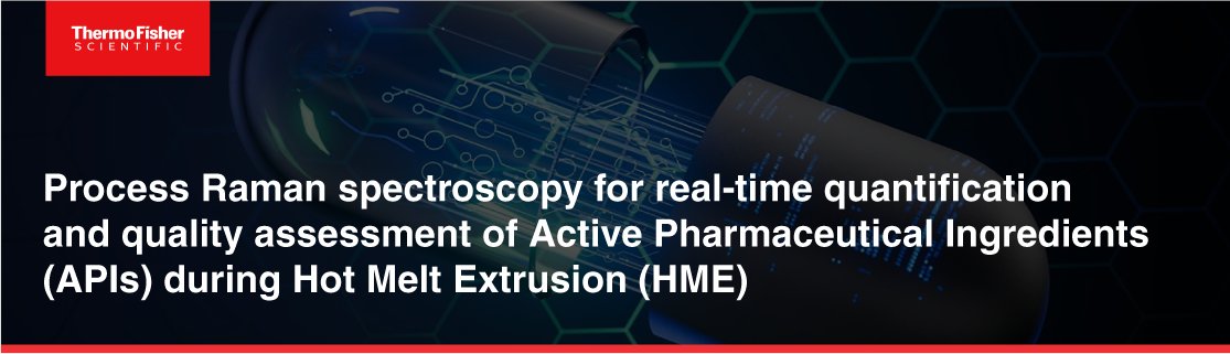 Join <a href="/thermofisher/">Thermo Fisher</a> on Aug 5 for a free webinar on using Process Raman spectroscopy in pharma manufacturing. Discover how real-time monitoring enhances HME outcomes.

Register here: news-medical.net/webinar/Proces…

#Pharma #PAT